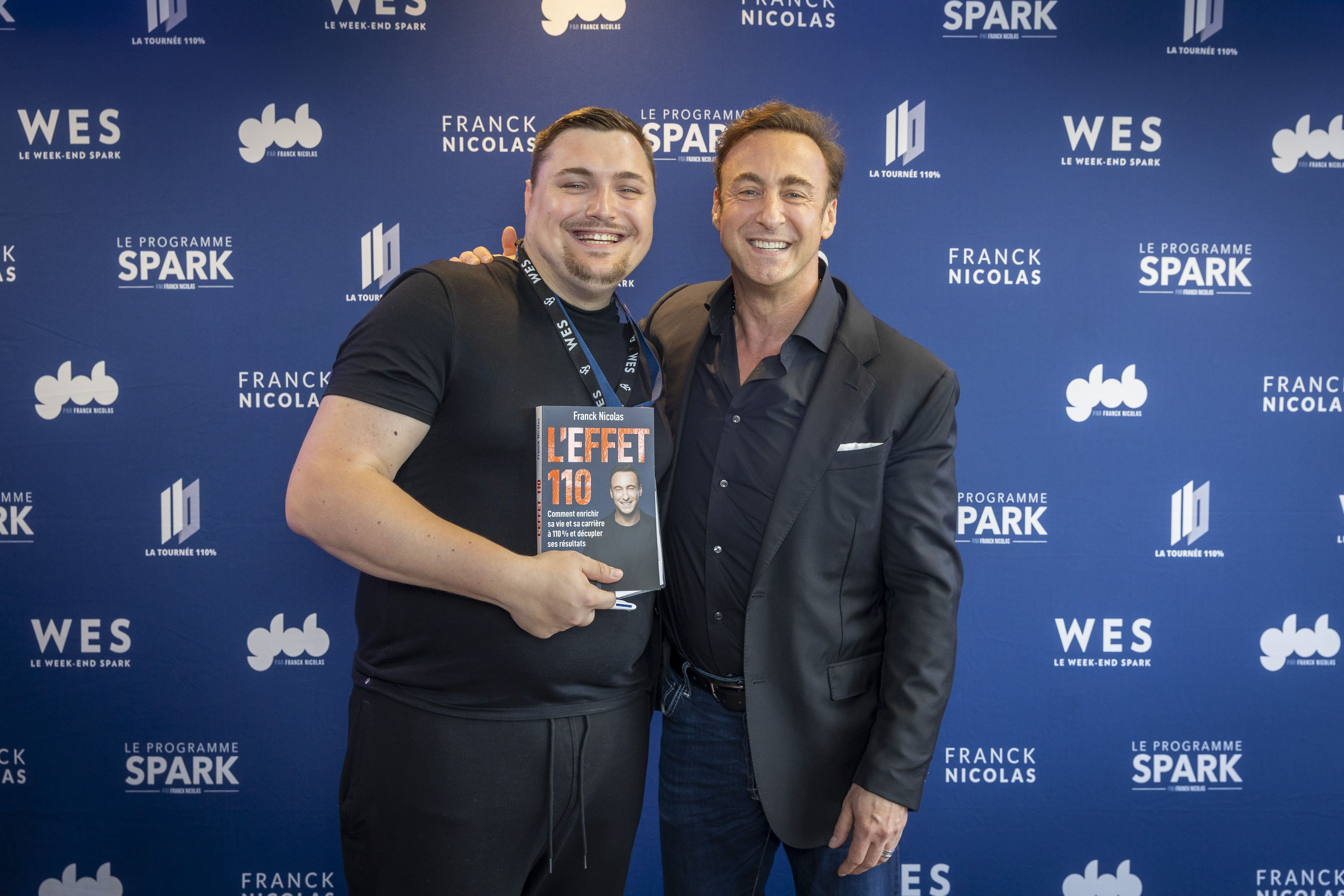 Fabien Vorillion avec Franck Nicolas au Week-End Spark